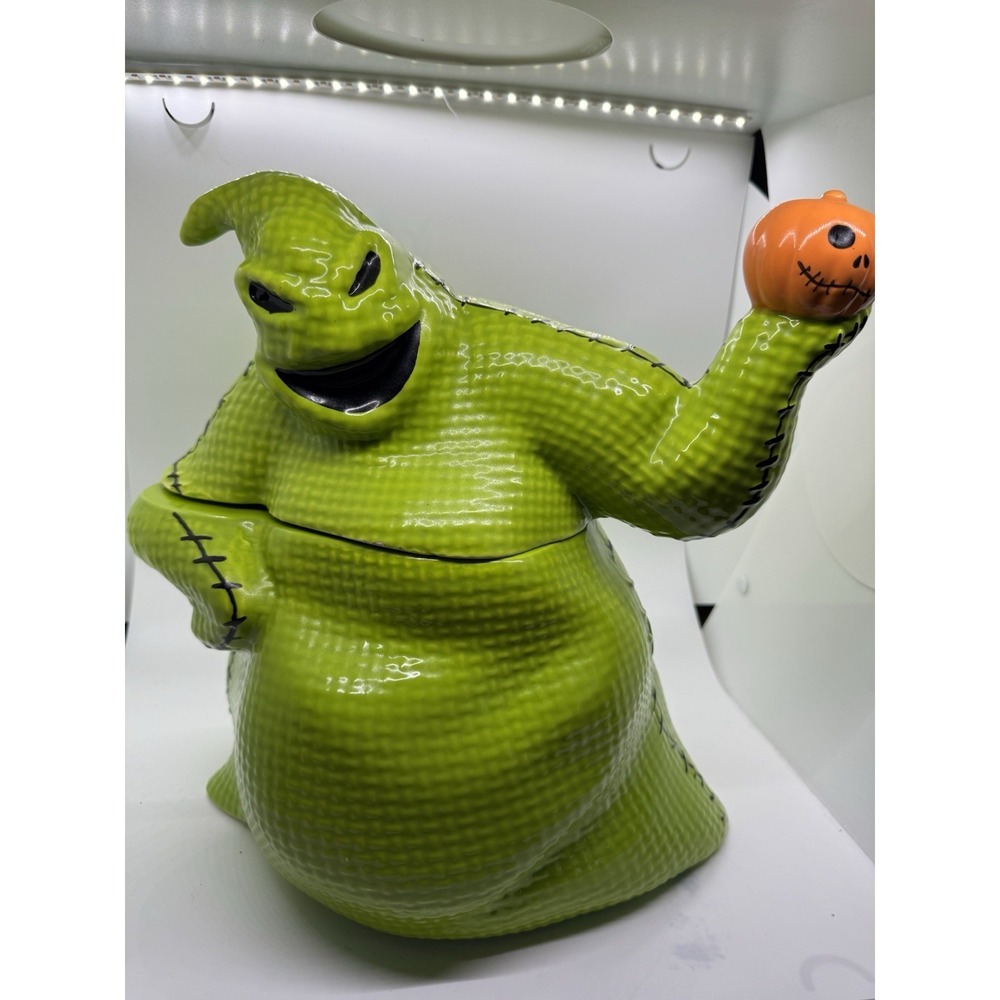 Disney Oogie Boogie Cookie Jar Tim Burton Nightmare Before Christmas Halloween
